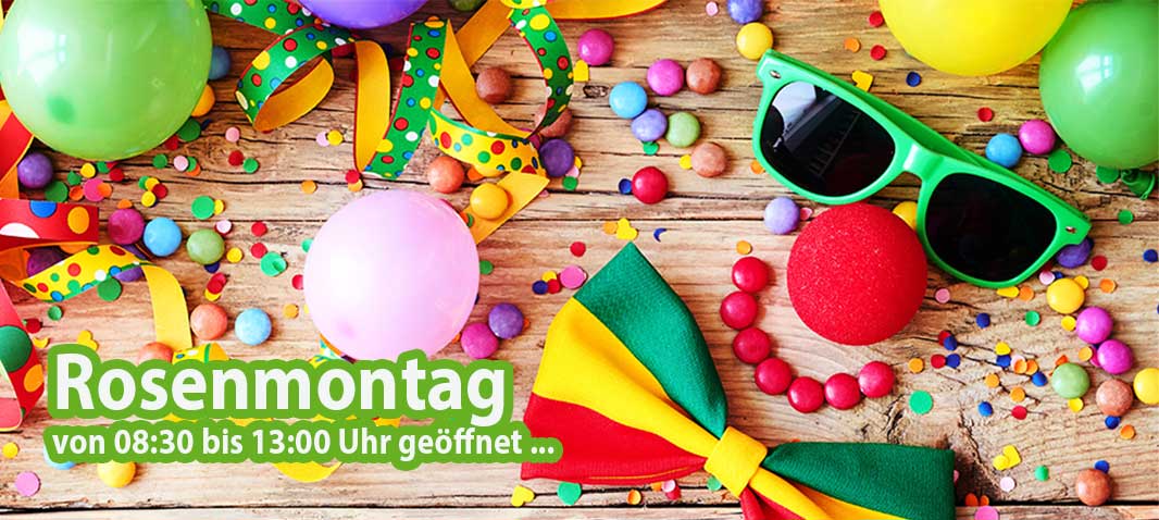 Öffnungszeiten Rosenmontag